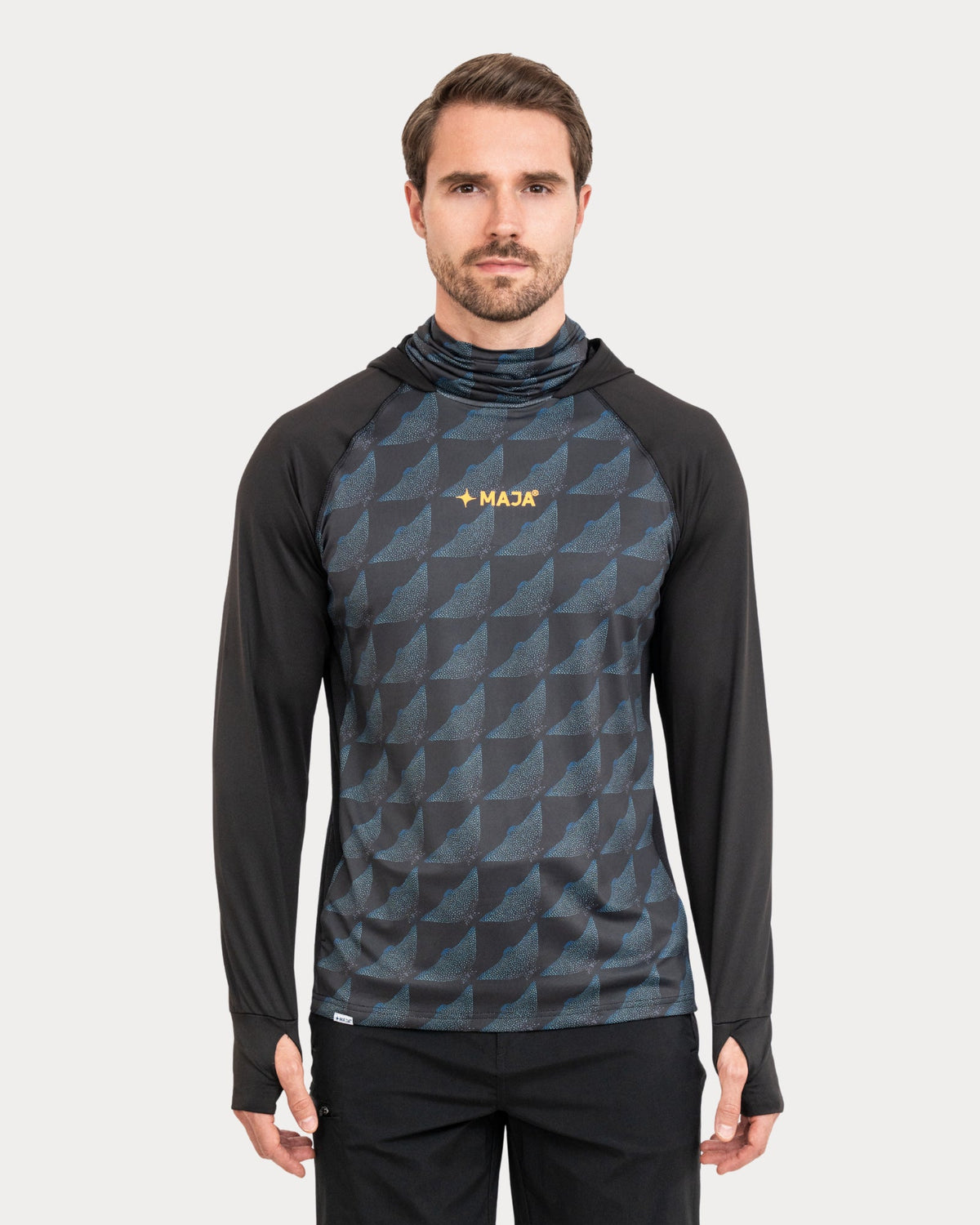 MAJA Mantarraya Hooded Performance Shirt