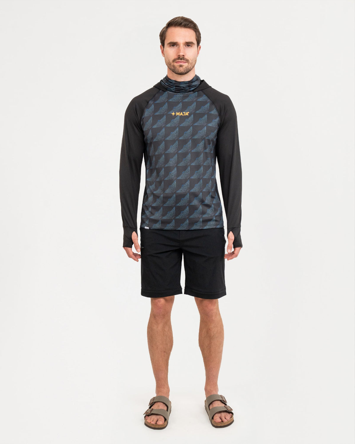 MAJA Mantarraya Hooded Performance Shirt