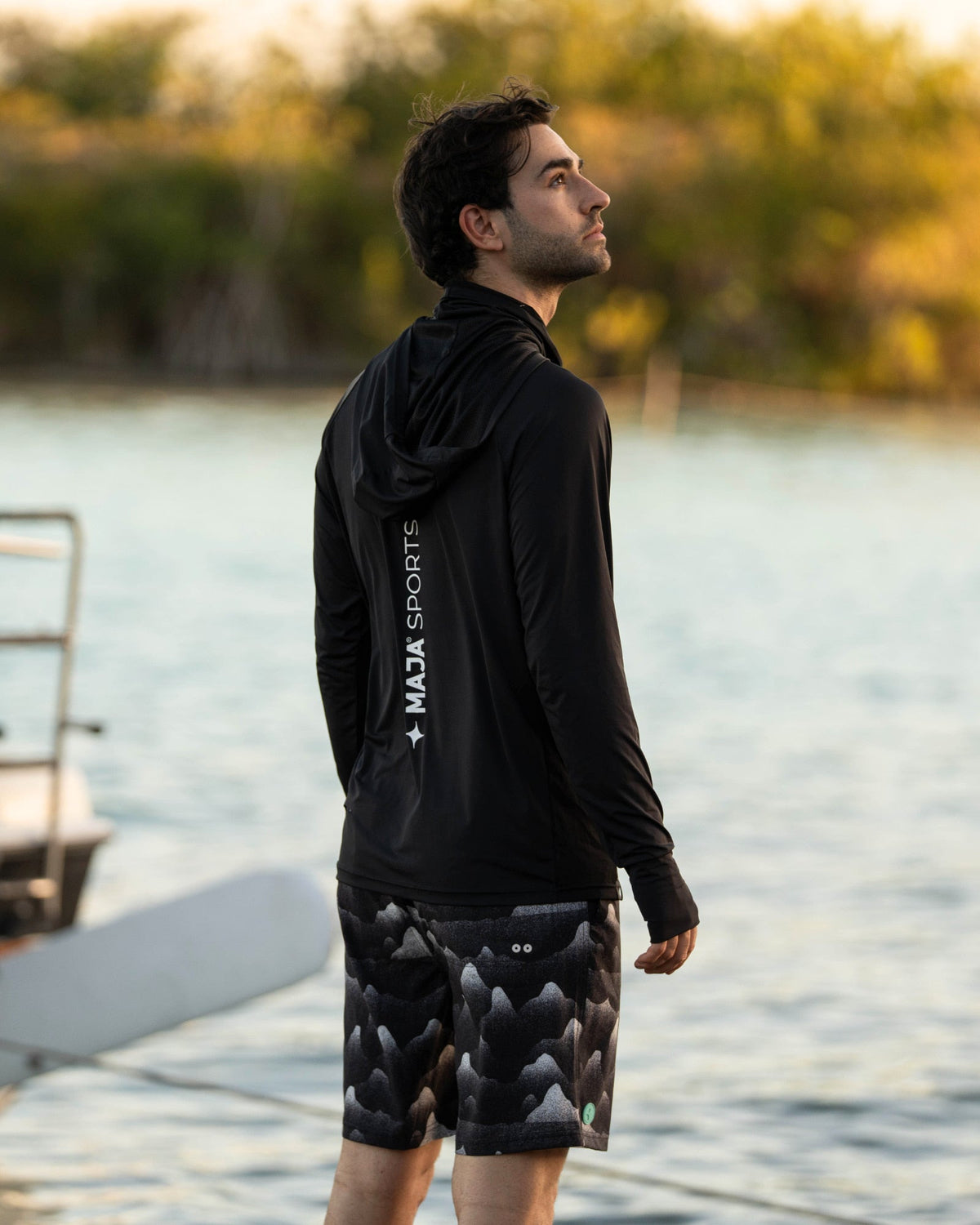 MAJA Costa Hooded Performance Shirt